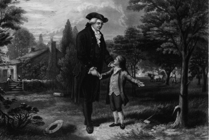 George Washington Chopped Down a Cherry Tree