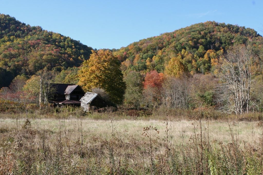 Rural house in the Appalachians