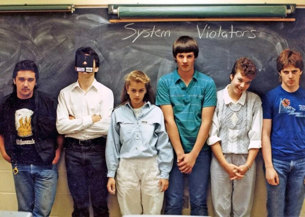school in the 80s