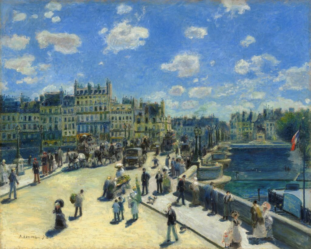 Across the atlantic in the 1800s