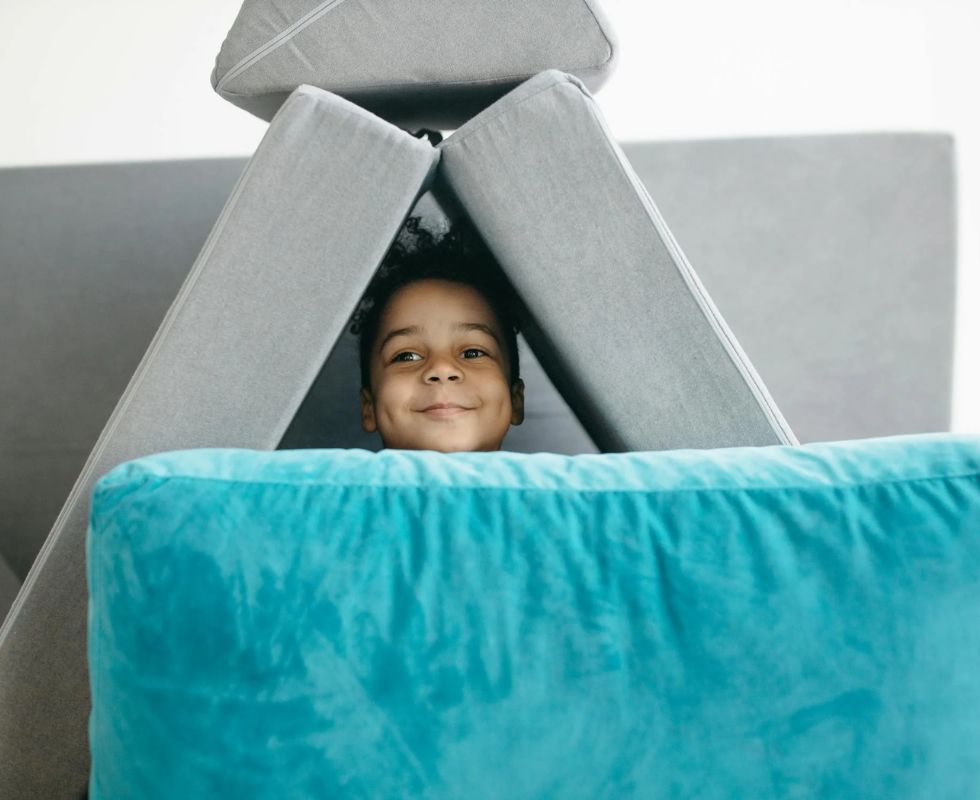 Build Forts Out of Blankets and Pillows