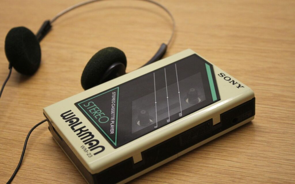 Carrying a Walkman Everywhere