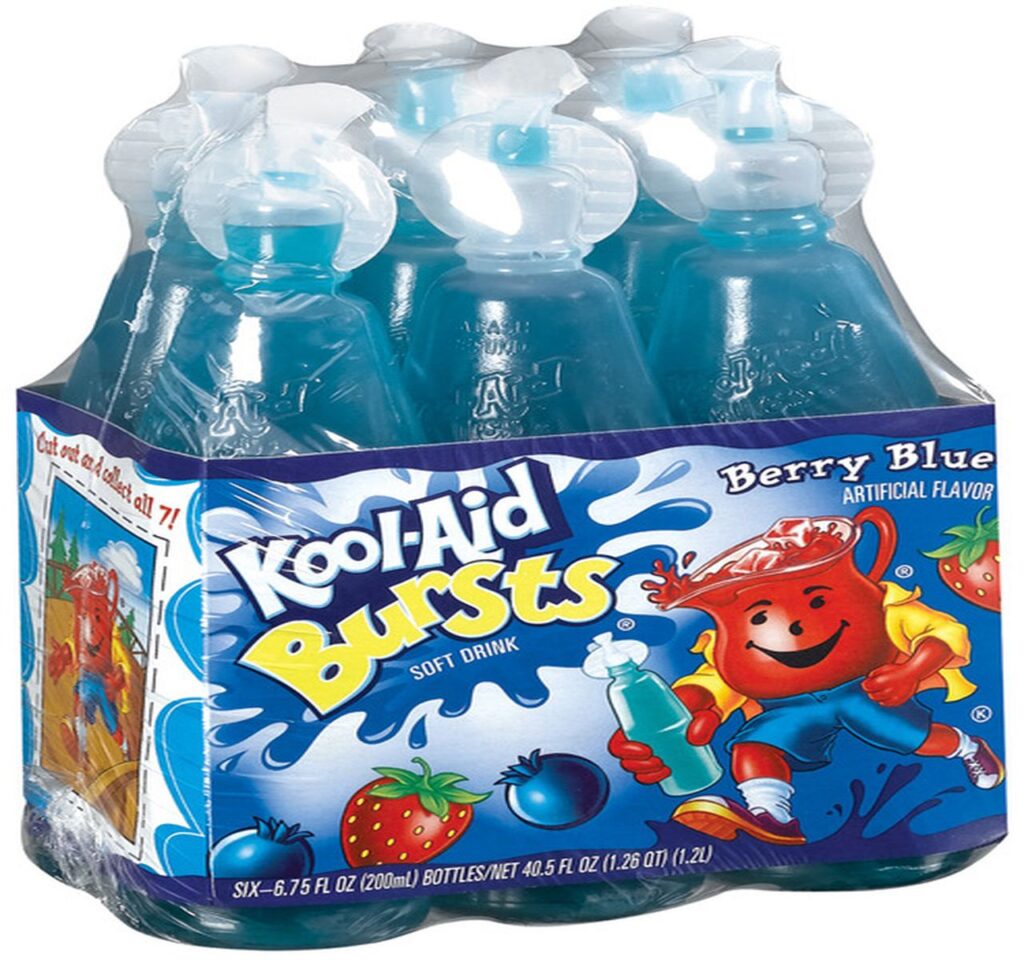Drinking from a Kool-Aid Burst Bottle