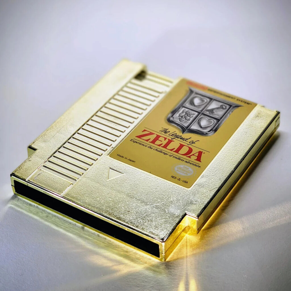 Legend Of Zelda Gold 1980s