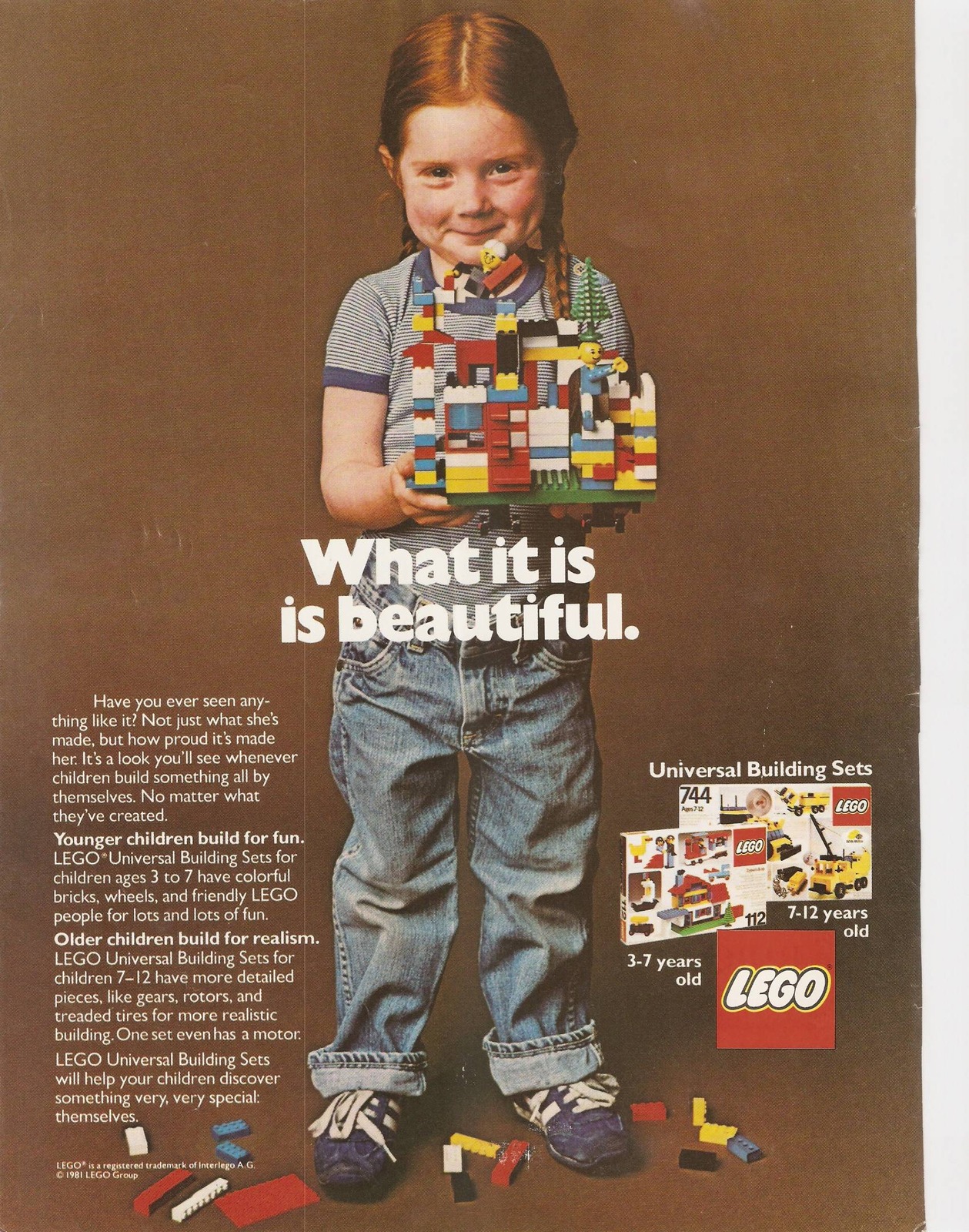 Lego ad 1981