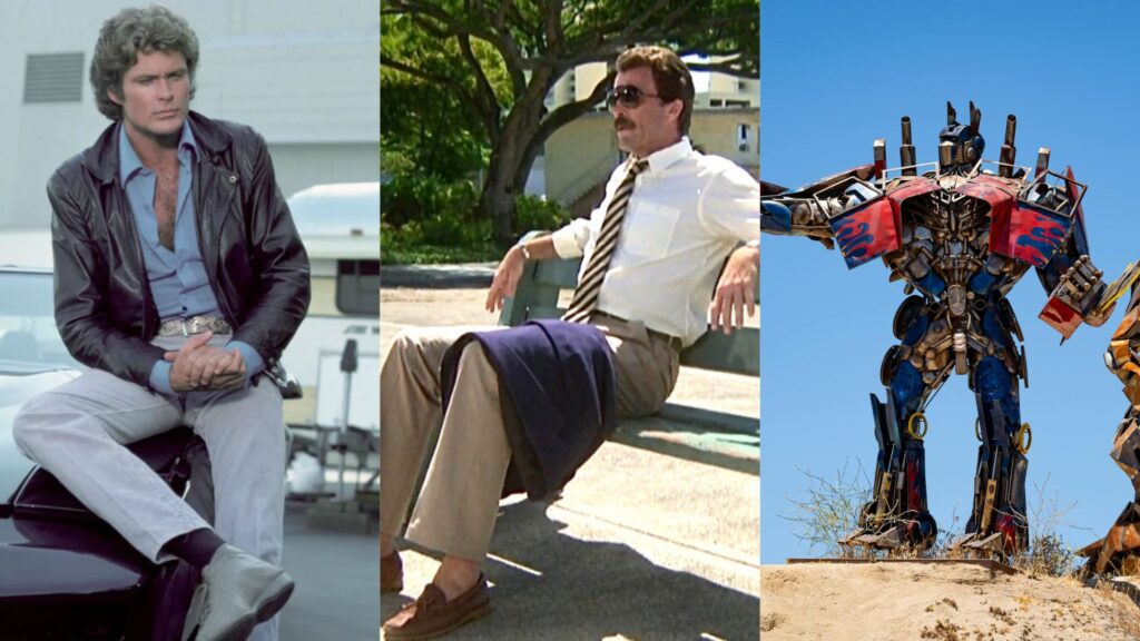 r/KnightRider / Reddit / magnum.pi.lookbook / Instagram / Soly Moses / Pexels