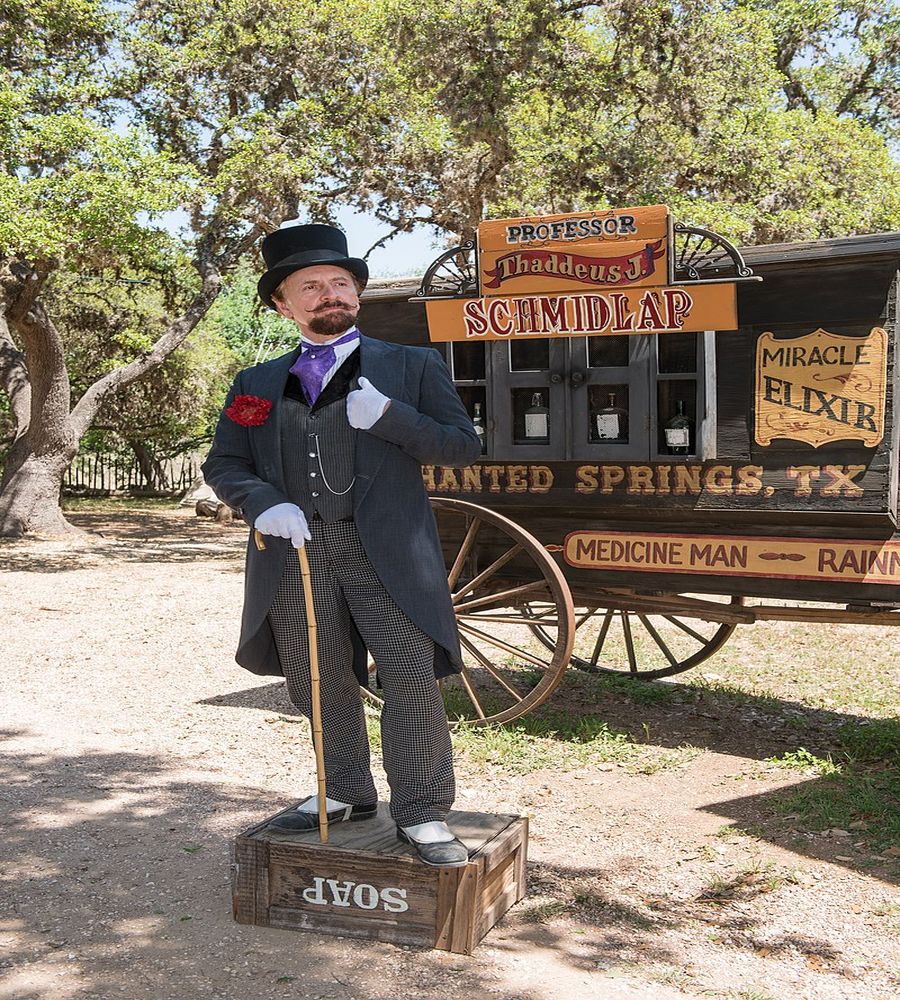 Snake-Oil Salesmen: Traveling Medicine Showmen