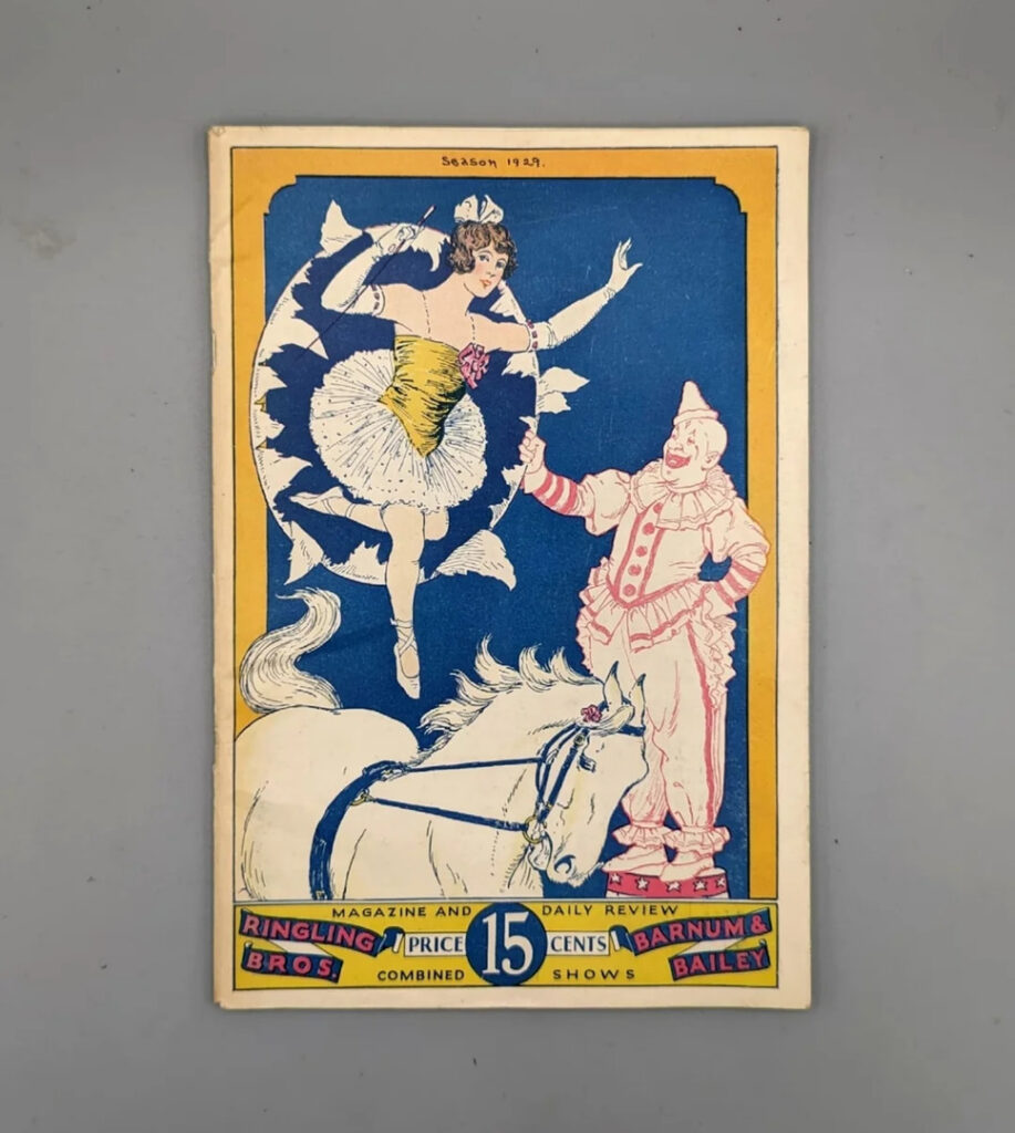 barnum's circus magazine poster