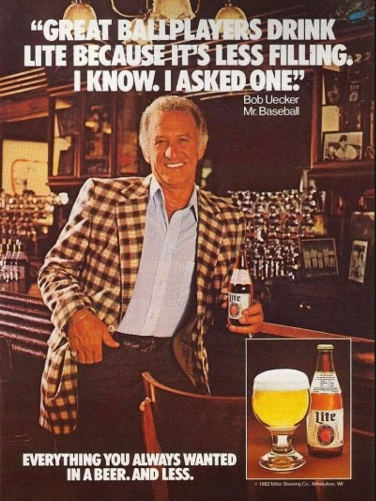 miller beer ad 1982