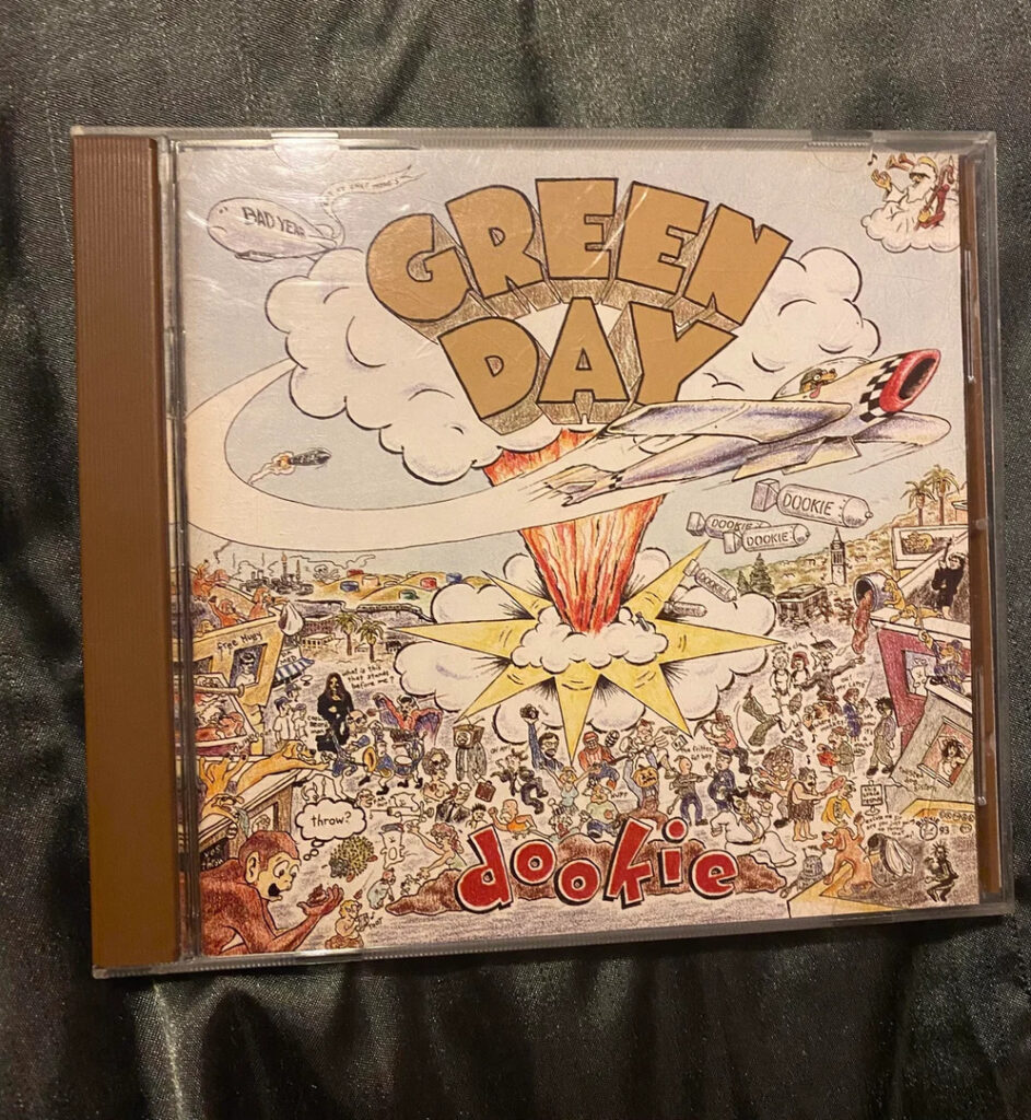 green day dookie album cover