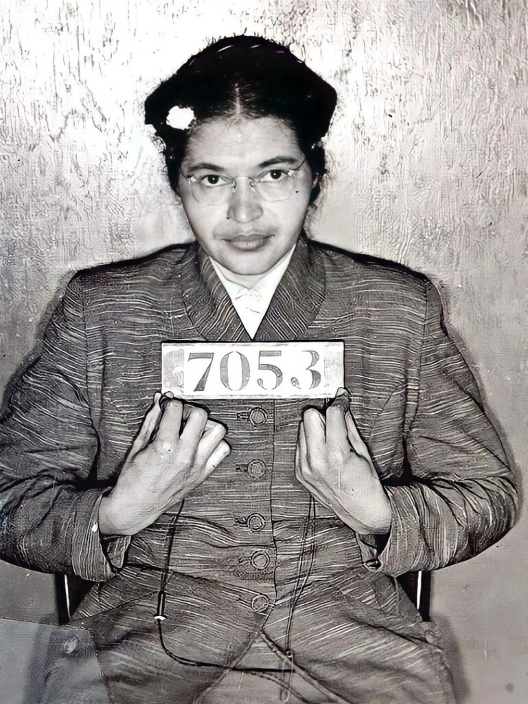 rosa parks mugshot