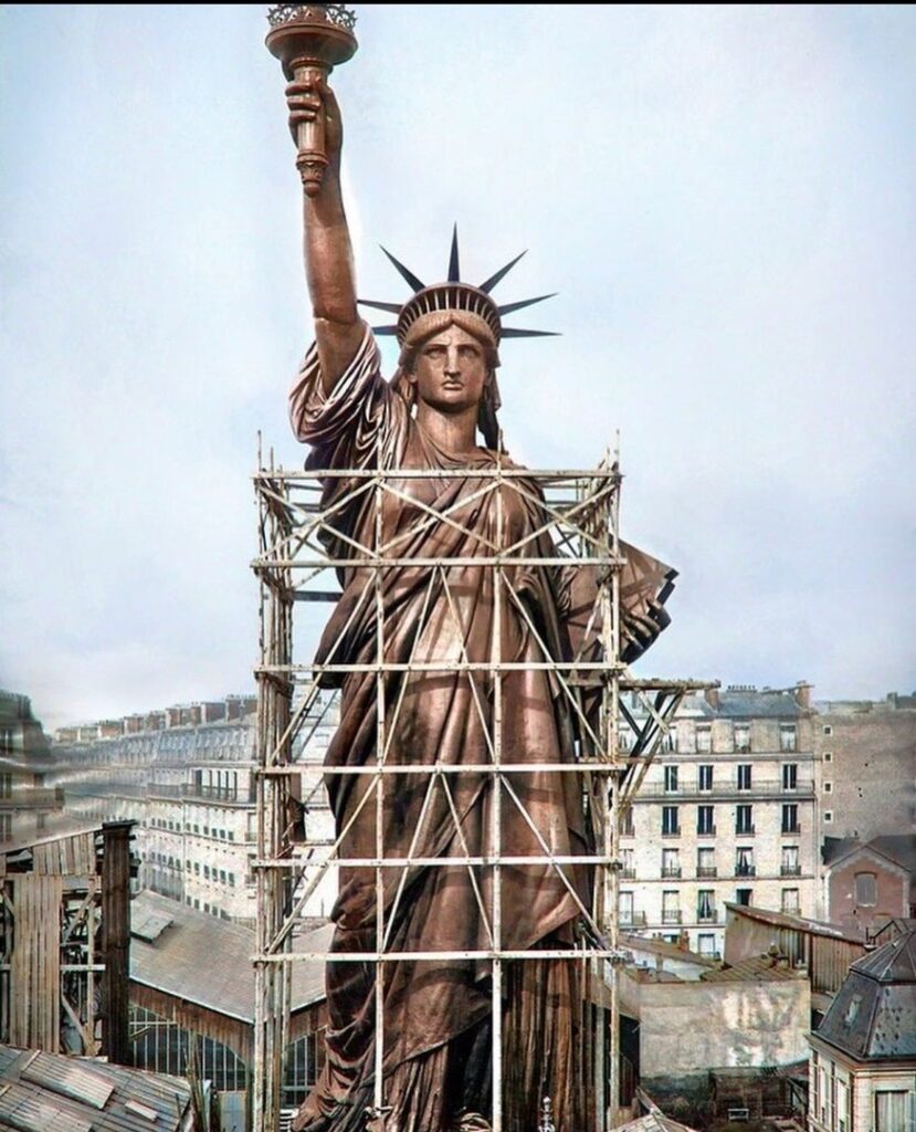 Statue of liberty old days