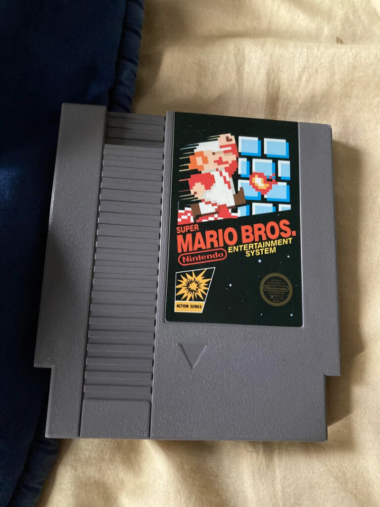 Super mario bros 1985 cartridge