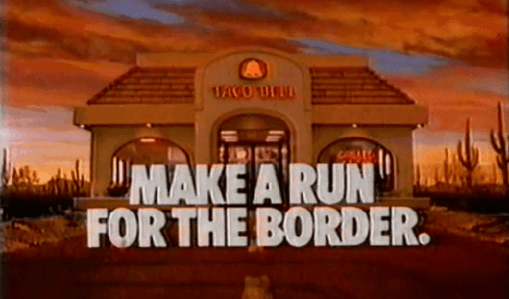 taco bell 1980s ad