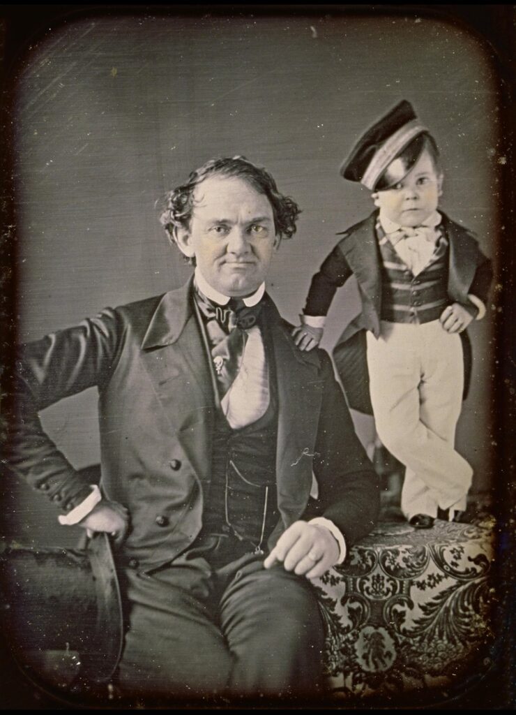 P.T. Barnum with Charles Sherwood Stratton