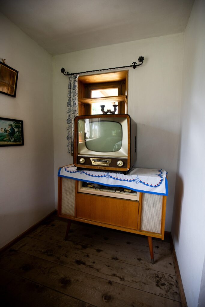 Wood Paneled TV