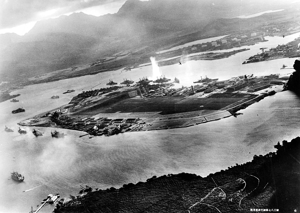 Surprise attack on pearl harbour