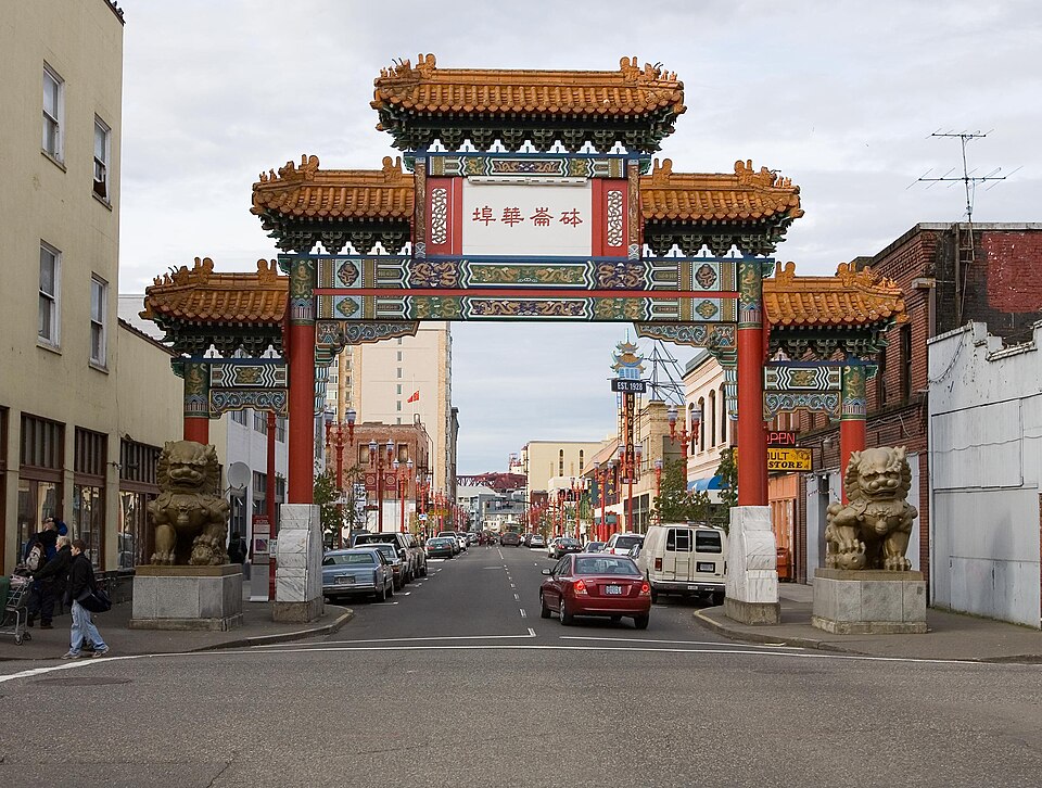 China town Gate Portland