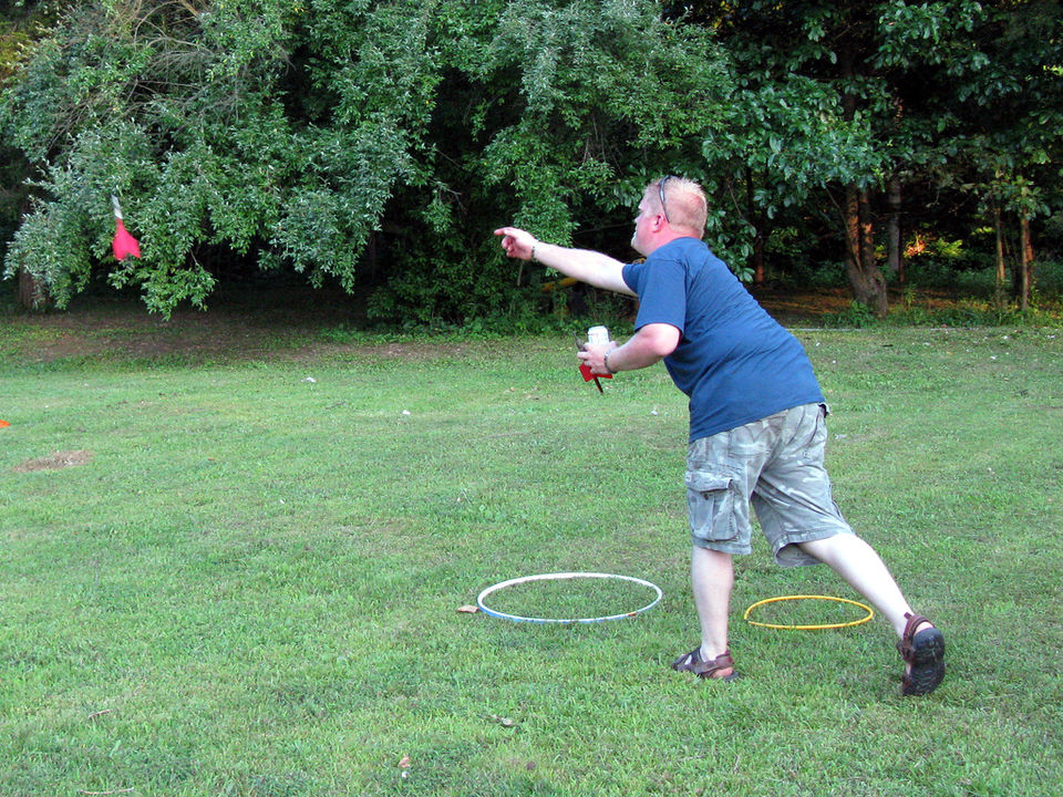 Using Lawn Darts for Fun