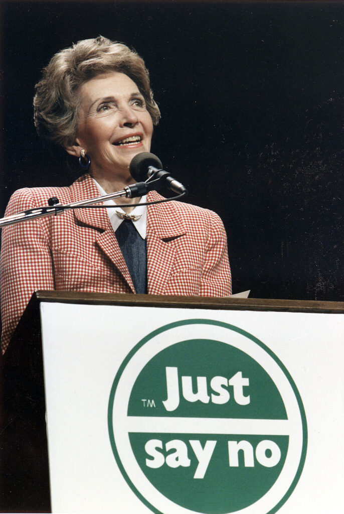 Nancy Reagan: Just Say No Campaign