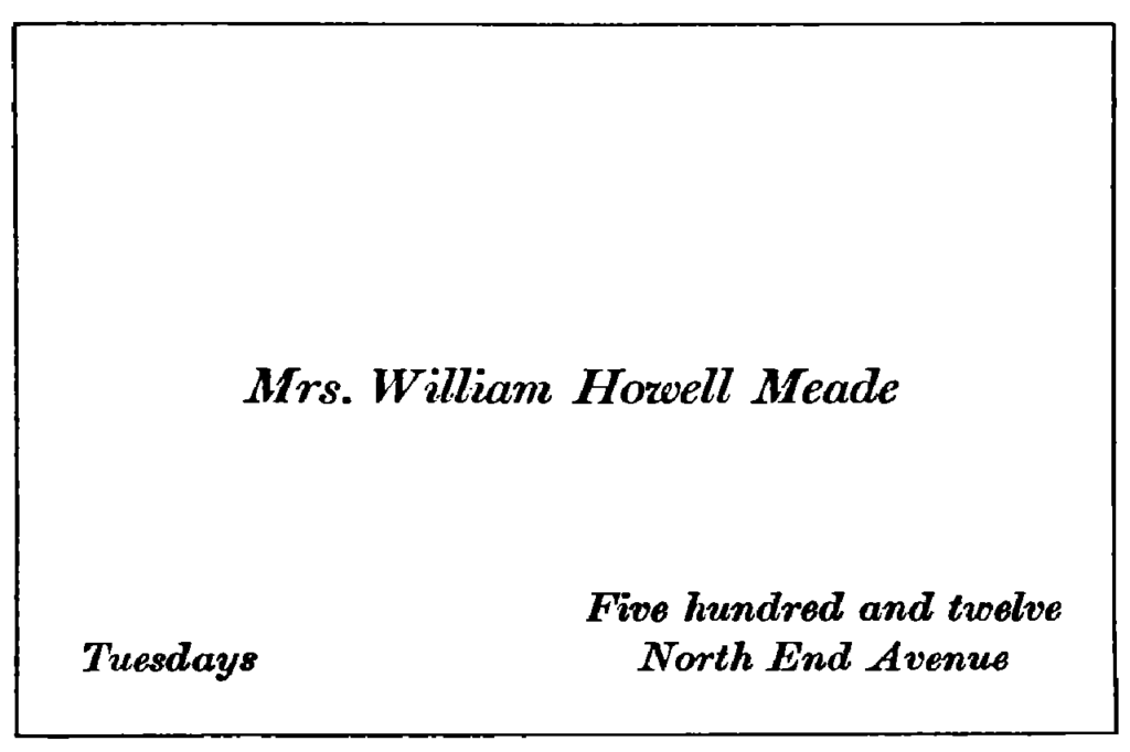Calling Card