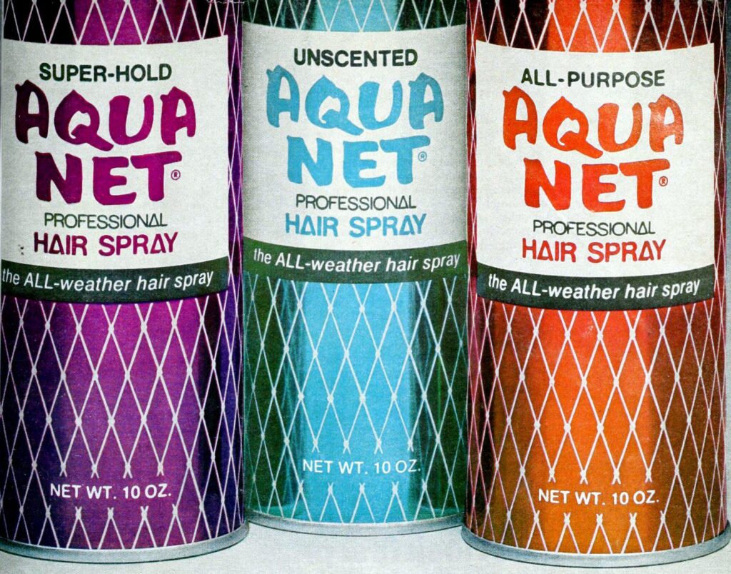 Aqua Net Hair Spray's Reign