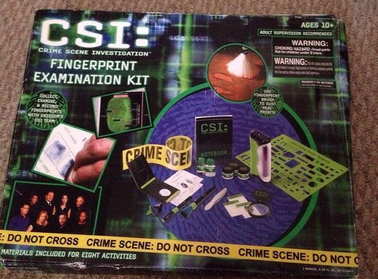 CSI Fingerprint Examination Kit: Asbestos Alert