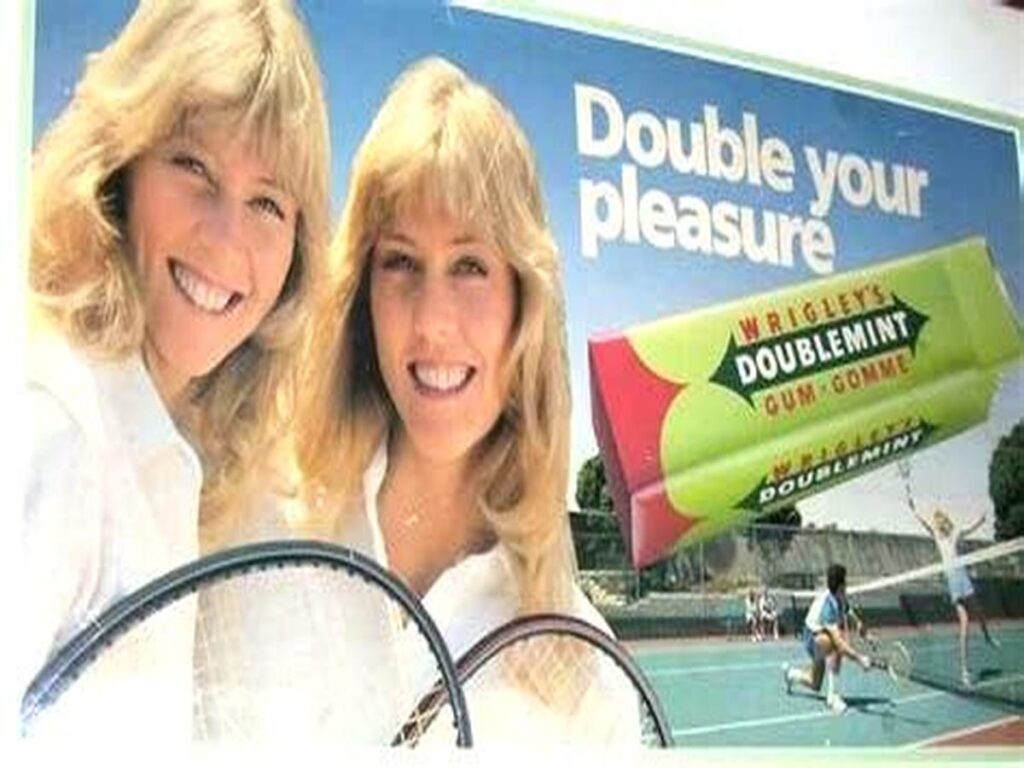 "Double Your Pleasure, Double Your Fun" - Wrigley's