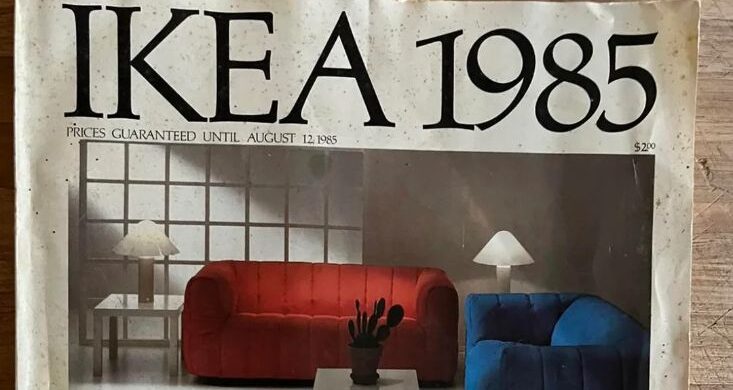 Ikea catalogue 1985