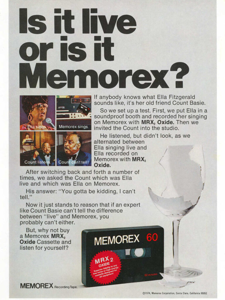 Memorex: Live or Memorex?