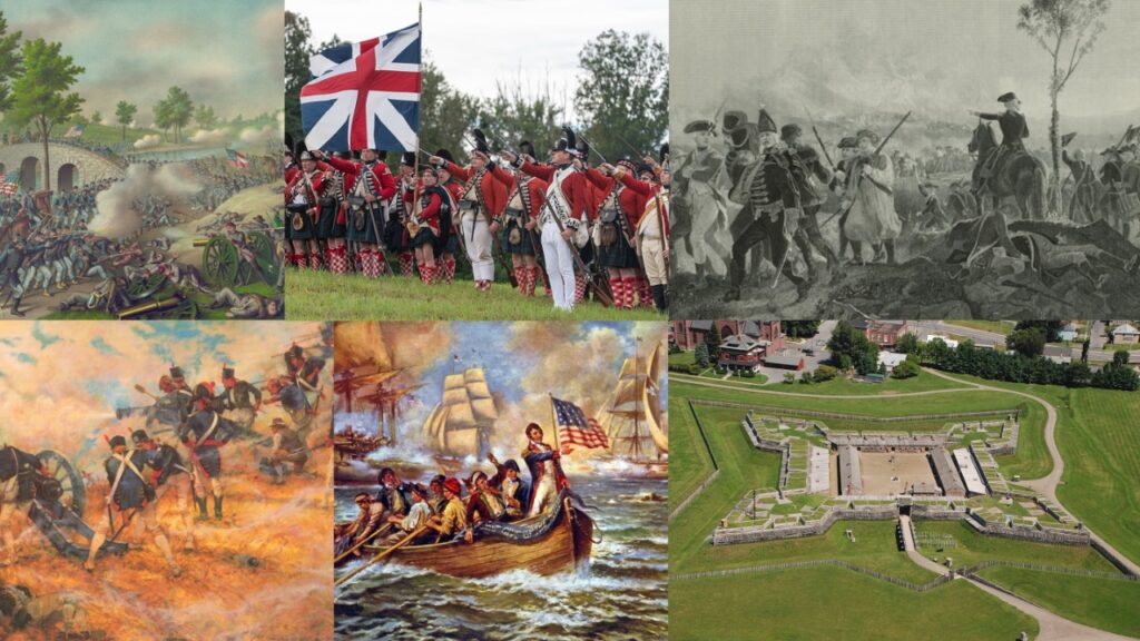 15 Forgotten American Battles Collage
