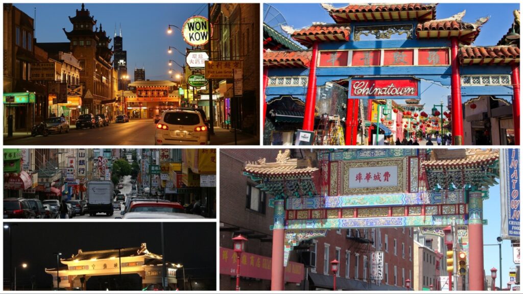 China Towns Collage