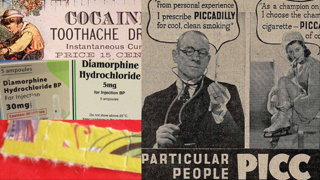 Products from past that were surprisingly legal collage