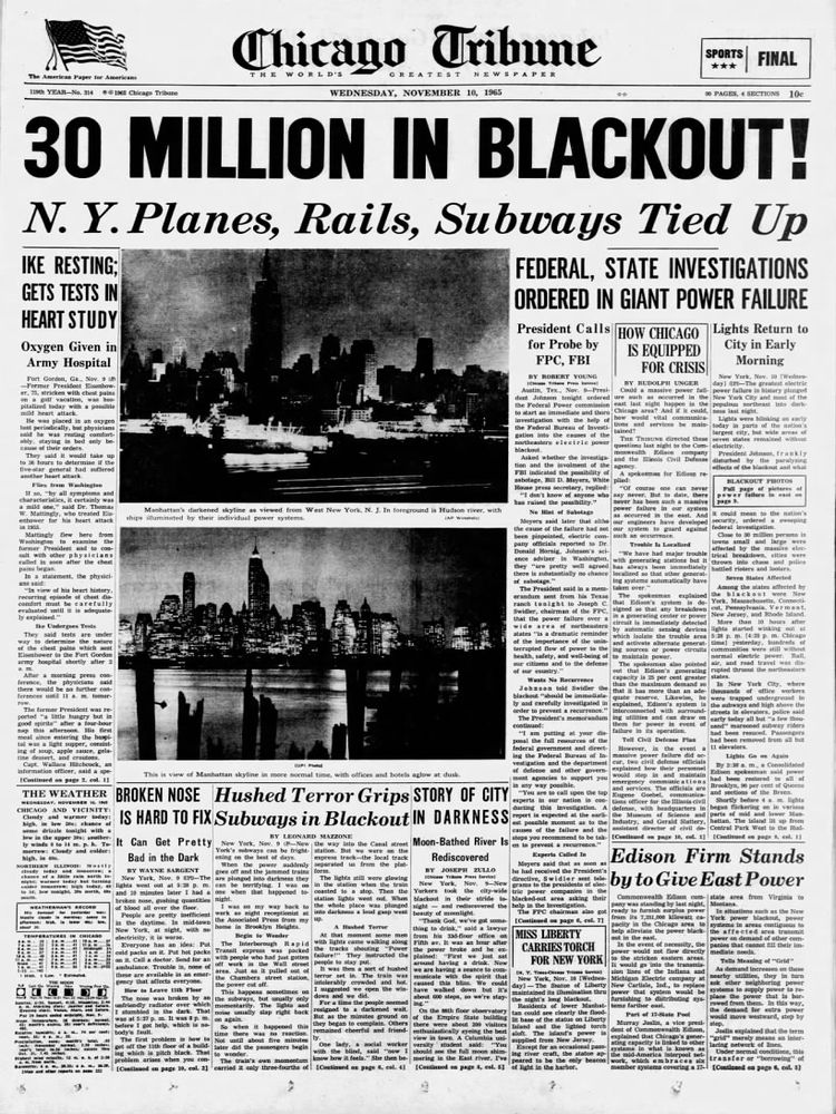 New York Blackout of 1965