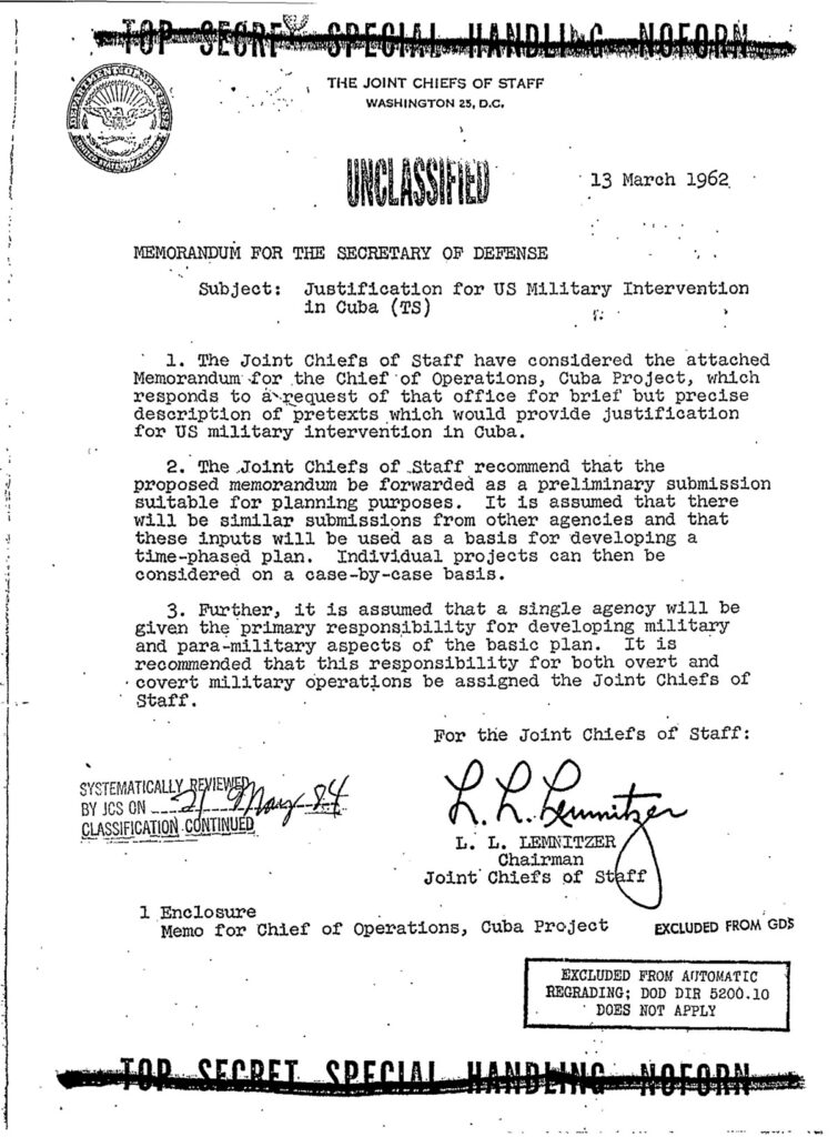 Operation Northwoods Exposed
