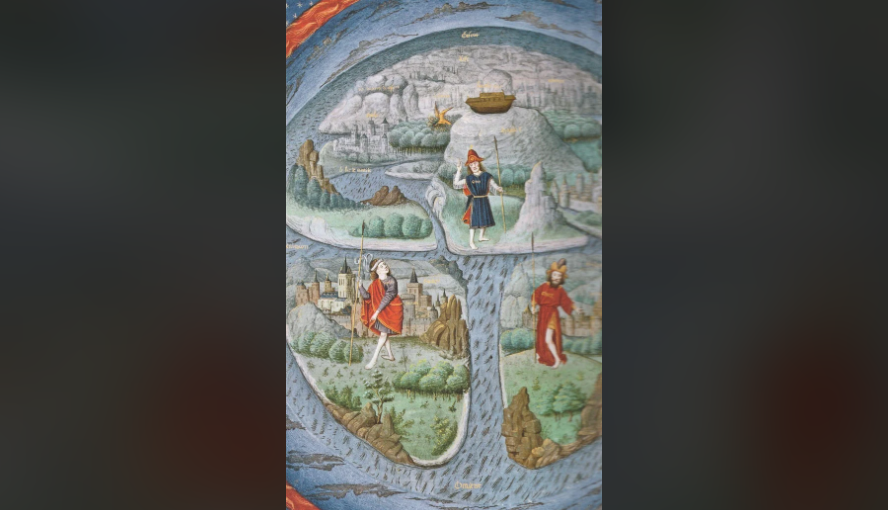 FRANCE MAPPA MUNDI