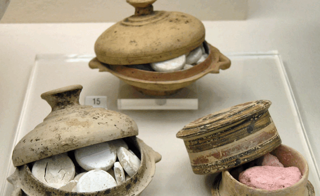 Lead based cosmetics