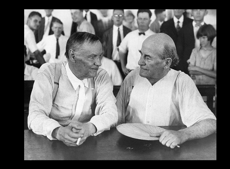The Scopes Monkey trial
