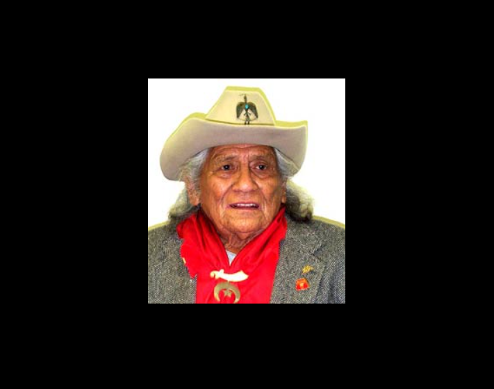  "Code talker" Charles Chibitty.