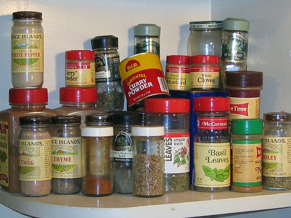 Antique Spice Rack