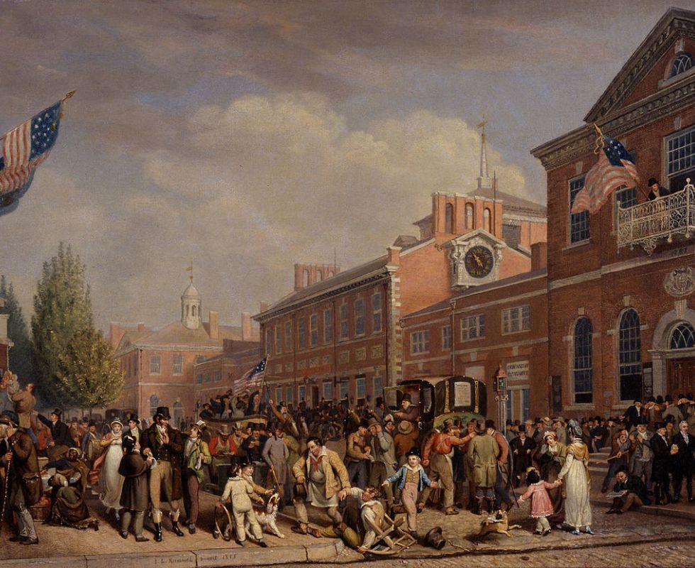 John Lewis Krimmel, Public Domain / Wikimedia Commons