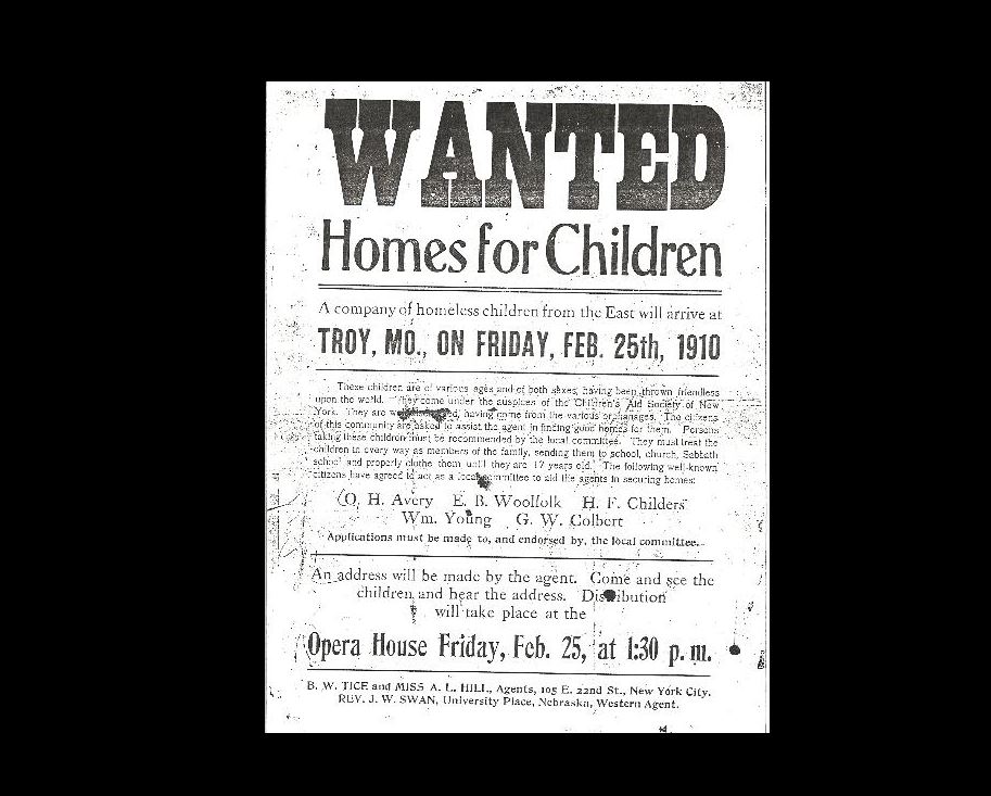 The Orphan Train Movement