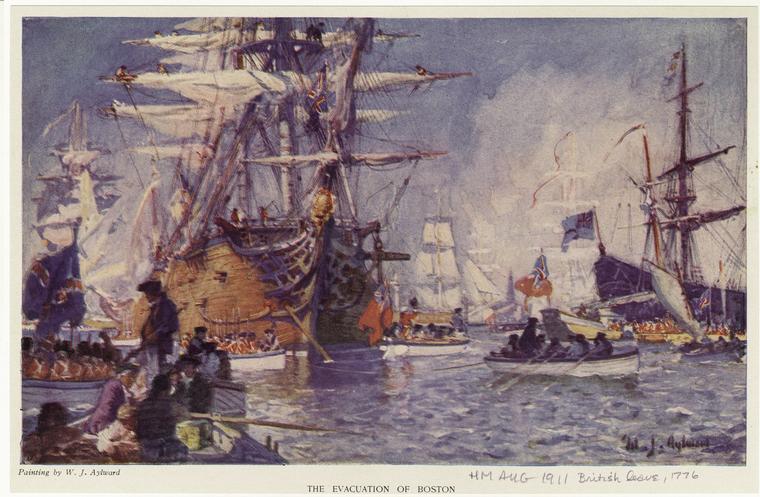 Boston evacuation day