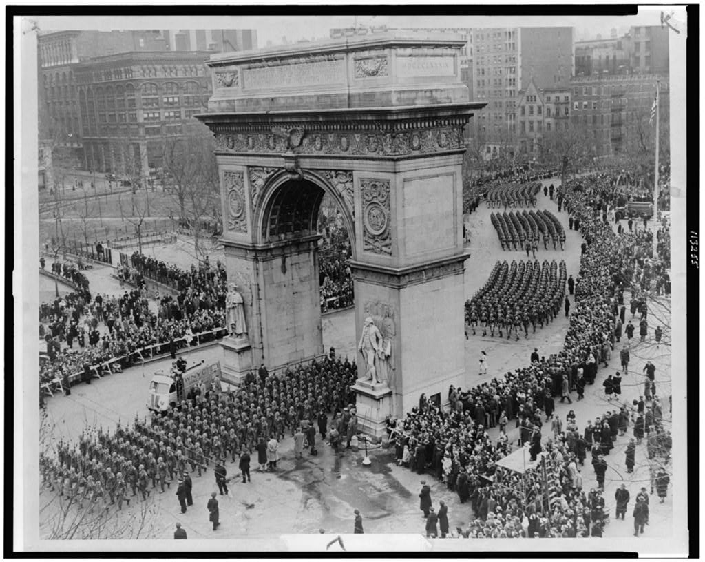 The NYC Victory Parade of 1945
