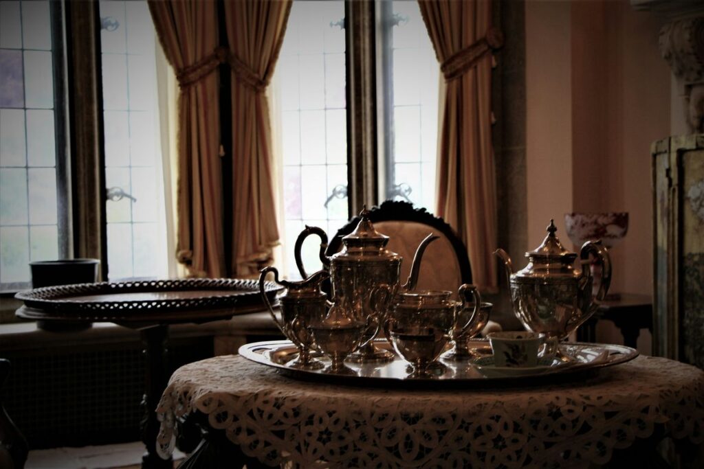 Elaborate Silver Tea Sets