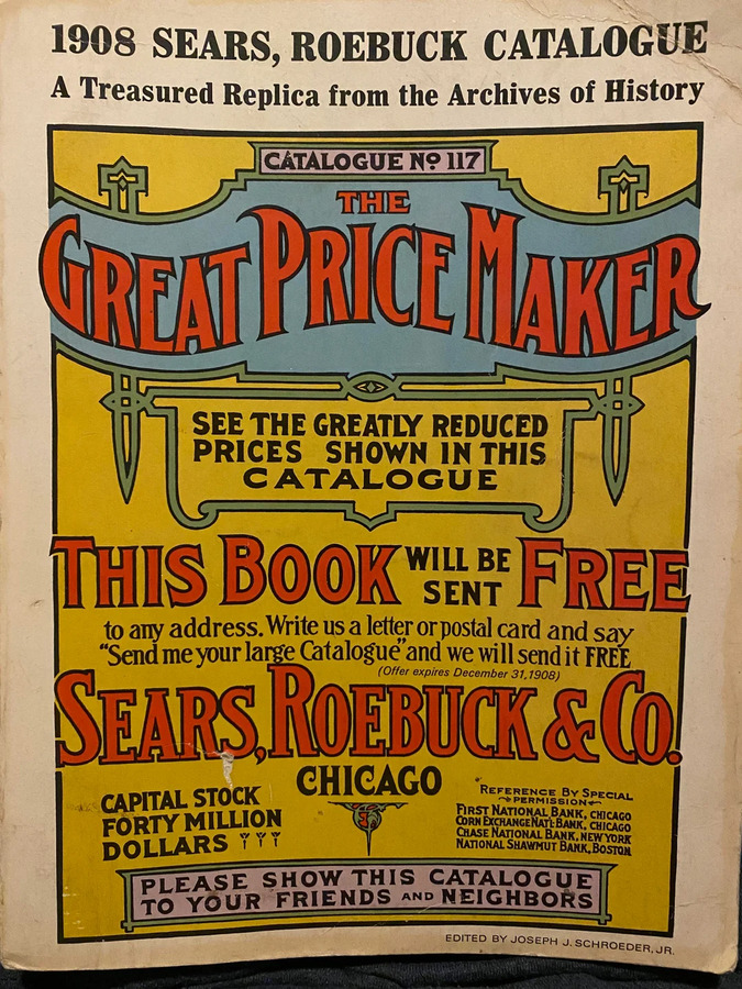 sears roebuck and co catalogue