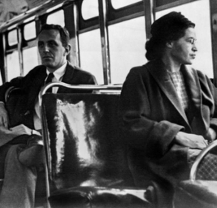 Rosa Parks defiance bus