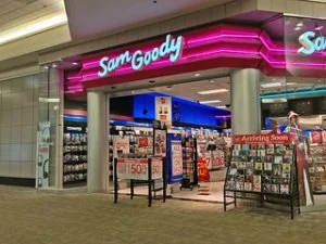 Booming Music at Sam Goody