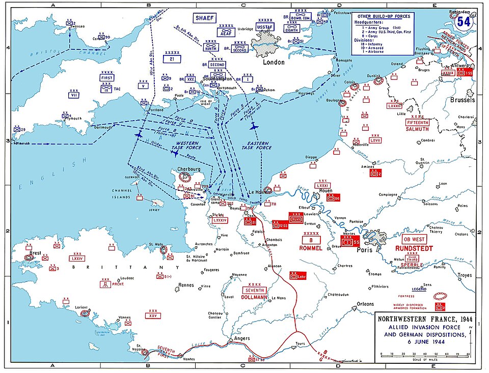 Post-D-Day Exploits