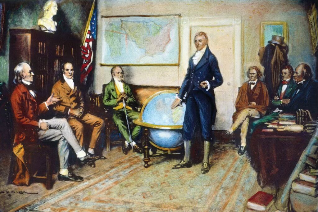 Monroe's Bold Doctrine Declaration